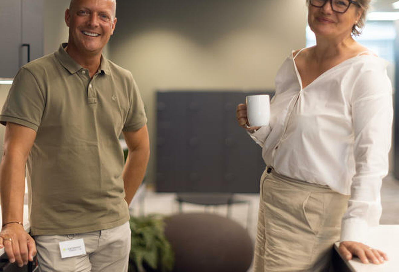 Kolbjørn Stuvebakken og Trine Maren Skott-Myhre