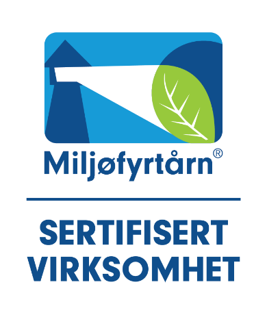 Miljøfyrtårn sertifikat bilde