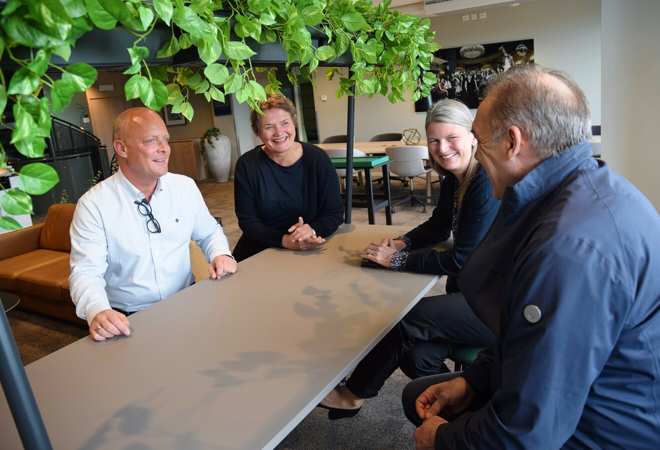 Fra venstre: Kolbjørn Stuvebakken, Trine Maren Skott-Myhre, Lene Conradi og Asbjørn Flo.